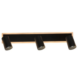 Spot Parma 3 czarny 3xGU10 LED CCT Light Prestige