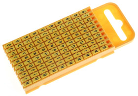 Oznaczniki kabli Zatrzask HellermannTyton zakres 4.3 → 5.3 ilość 100