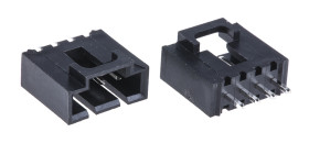 Wtyk PCB 4-pinowe raster: 2.54mm -rzędowe Molex Przewlekany 3.0A 250.0 V.