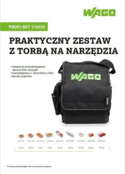 PROFI-SET Zestaw złączek WAGO z torbą na narzędzia 887-1166