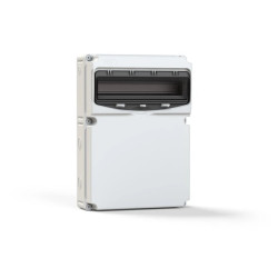 OBUDOWA FLEX, 16-MOD, PEŁNA, MATERIAŁ ABS IP66/67, 15851600