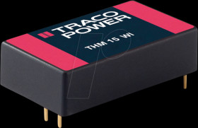 THM 15-4822WI DC/DC converter THM 15WI, 15 W, ±12 V, ±625 mA