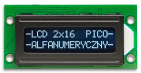 LCD-AC-1602P-DIW W/KK-E6