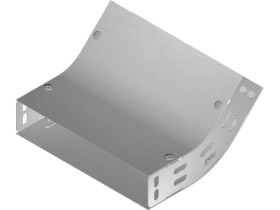 Łuk 45st LUMJ50H42 grubość blachy 1,0mm 146605 BAKS