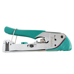 ZACISKARKA WTYKÓW F BNC RCA KOMPRESOWANYCH CP-313