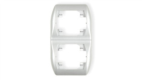 Trend Ramka Pionowa Podwójna Srebrny 5Rv-2