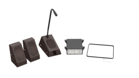 Zestaw Interkomowy Powierzchniowy, Z Pętlą Indukcyjną, Czarny, Sts-K002l-B