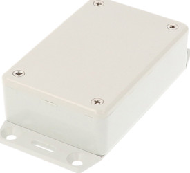 ABS enclosure, (L x W x H) 85 x 56 x 26 mm, light gray (RAL 7035), IP54, 1591MF2GY