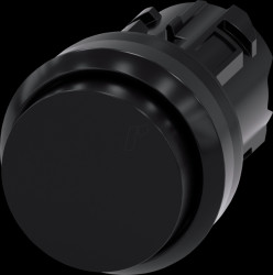 3SU1000-0BB10-0AA0 SIRIUS ACT pushbutton, Ø 22 mm, black