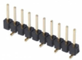 PH40SS listwa kołkowa jednorzędowa 40pin; złocony, wysokość 10, raster 2,54, montaż SMD