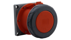 Gniazdo Siłowe Tablicowe Proste 125A5p /Fe/ Ip67