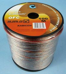 Cu-OFC 2x2,00 BEZTLEN.PRZEWÓD CABLETECH