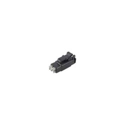TE Connectivity DTMH06-2SA DTM Bullet Connector Socket 2 Pins Straight