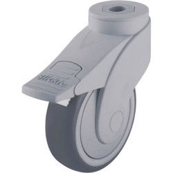 Blickle 744739 LWG-TPA 101K-11-FI-FK Nylon Wheel Swivel Castor - Wheel &#xD8; 100mm