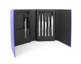 Zestaw pęset dł. całkowita 180 mm ideal-tek