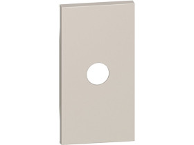 LIVING NOW Plakietka gniazda TV i wyjścia kablowego - 2 moduły - piaskowy beż KM08M2 LEGRAND