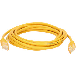 TruConnect TRUP5E3.0YW 3mtr CAT 5E UTP PVC Full Copper Patch Lead - Yellow