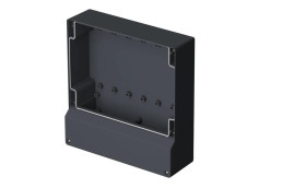 Bopla RD 2000 K (19004900) - tylna pokrywa z uszczelką i z małą komorą zaciskową obudowy CombiCard 1000-3000 (184,2 x 193 x 48 m