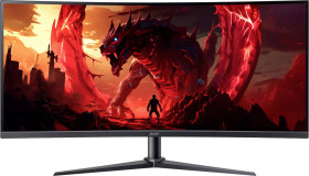 Acer Nitro XZ340CURX0b Monitor EEK F (A - G) 86.4 cm (34 cal) 3440 x 1440 px 21:9 1 ms DisplayPort, HDMI LCD (VA)
