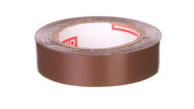 Taśma Izolacyjna 15/10 Brązowa Tpvc_15-10-Braz /10Szt./