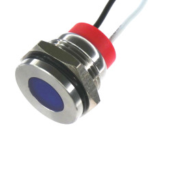 Panel LED 110V, niebieska 16mm LED Wyprowadzenia CML Innovative Technologies