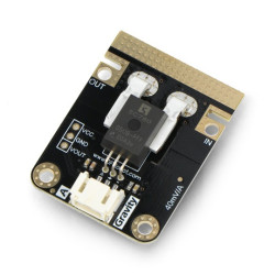 Gravity - analogowy czujnik pomiaru prądu - STK-600/M V2 - 50A DC/AC - DFRobot SEN0098-V2