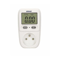 Watomierz, Licznik energii do gniazdka, 16A, ORNO WAT419