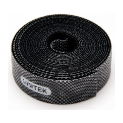 Organizer kabli rzep czarny 2m UNITEK 14mm