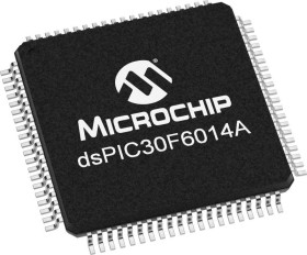 DSP Microchip dsPIC30F TQFP 80-pinowy SMD, montaż powierzchniowy dsPIC 144 kB 16bit Flash