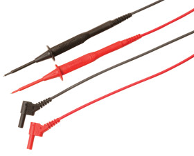 Przewody pomiarowe długość przewodu 1.2m Martindale kategoria CAT IV 500mA Wtyk Zestaw przewodów pomiarowych