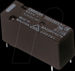 G6RN112DC Power relay G6RN, 1 CO, 12 V DC, 8 A
