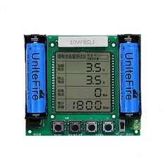 Moduł tester baterii litowo-jonowych 18650 o wysokiej precyzji pomiaru pojemności modułu wyświetlacza LCD True Capacity Measurin