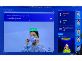 Remote AI Temperature Screening System
