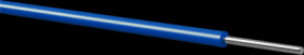 ETFE-wire wrap wire, 7Y ETFE, 0.21 mm², AWG 24, blue, outer Ø 1.01 mm, 370102407