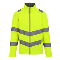 Pro Hi-Vis Ablaze SoftshellYellow 4XL