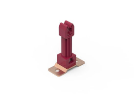 Uchwyt dystansowy przykręcany miedziany z plastikiem 63.1/P CU /96304103/