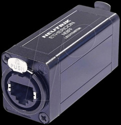NE8FF etherCON RJ45 feedthrough coupler