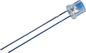 LED, THT, cylindrical, Ø 5.8 mm, white, 1000 to 1700 mcd, 100°, 504WC1E-W6-3P