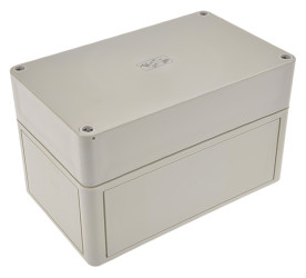 Obudowa Polistyren szerokość zew. 110 mm długość zew. 180 mm wys. zew. 111 mm Günther Spelsberg IP66 Szary