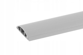 Listwa instalacyjna napodłogowa naścienna koryto podłogowe 50x13mm szara 2m 4/EB/KP 50x13
