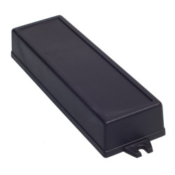 Z51U Obudowa Czarna 27x49x155 ABS, Uszy montażowe