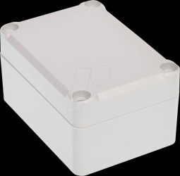 Industrial housing, 70 x 50 x 37 mm, IP65, light gray