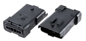 Obudowa złącza 6-pinowe -rzędowe raster: 3.33mm Delphi Męski Montaż na kablu 211PL Złącze SICMA