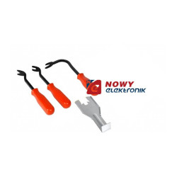 Ściągacze do tapicerki kpl.4 el. zestaw dźwigni do zapinek