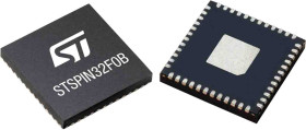 Kontroler bezszczotkowego silnika DC STMicroelectronics 70mA 3-fazowe 200kHz Bezszczotkowe DC