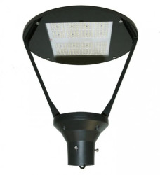 Oprawa parkowa 40W 4000K IK08 IP66 czarna MODERNA