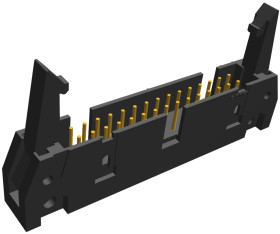 Wtyk PCB 30-pinowe raster: 2.54mm 2-rzędowe TE Connectivity Przewlekany 1.0A 250.0 V.