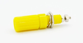 Gniazdo bananowe typ II (długie) żółty 60V / 10A
