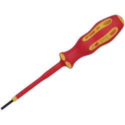 Draper 64367 XP1000 VDE Plain Slot Screwdriver 2.5 x 75mm