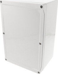 ABS enclosure, (L x W x H) 239 x 160 x 119 mm, light gray (RAL 7035), IP66, 1555VBGY